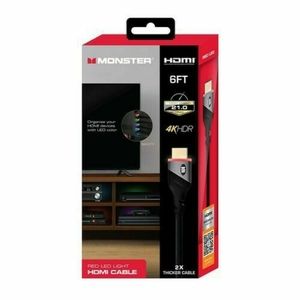New Monster HDMI Cable 4K HDR Premium Gold Plated